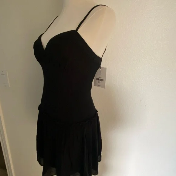 Reformation Black Chemise - Picture 11 of 12